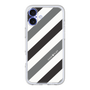 Premium Panel［ Big Stripe - Black × Gray ］