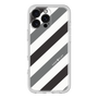 Premium Panel［ Big Stripe - Black × Gray ］
