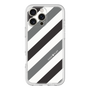Premium Panel［ Big Stripe - Black × Gray ］