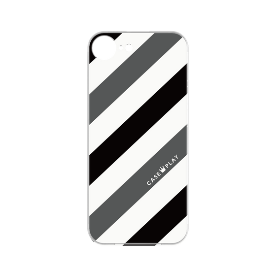 Premium Panel［ Big Stripe - Black × Gray ］