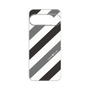 Premium Panel［ Big Stripe - Black × Gray ］