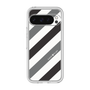 Premium Panel［ Big Stripe - Black × Gray ］