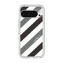 Premium Panel［ Big Stripe - Black × Gray ］