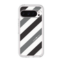 Premium Panel［ Big Stripe - Black × Gray ］