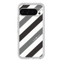 Premium Panel［ Big Stripe - Black × Gray ］