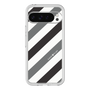 Premium Panel［ Big Stripe - Black × Gray ］
