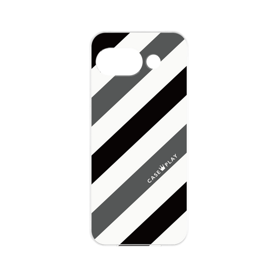 Premium Panel［ Big Stripe - Black × Gray ］