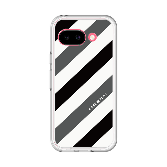 Premium Panel［ Big Stripe - Black × Gray ］