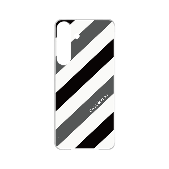 Premium Panel［ Big Stripe - Black × Gray ］