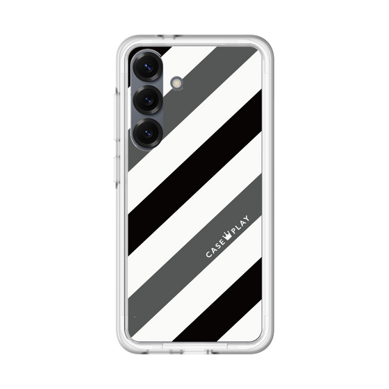 Premium Panel［ Big Stripe - Black × Gray ］