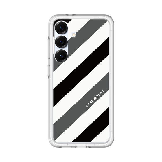 Premium Panel［ Big Stripe - Black × Gray ］