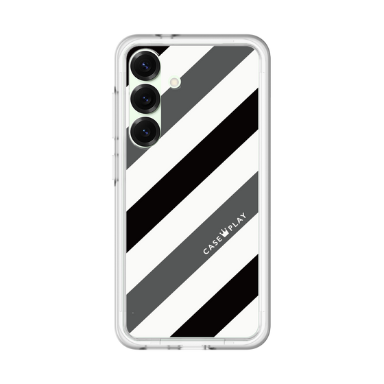 Premium Panel［ Big Stripe - Black × Gray ］