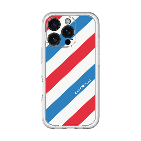 Premium Panel［ Big Stripe - Red × Blue ］