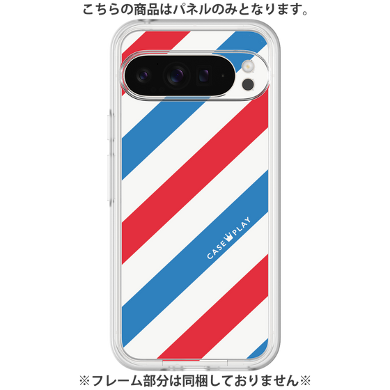 Premium Panel［ Big Stripe - Red × Blue ］