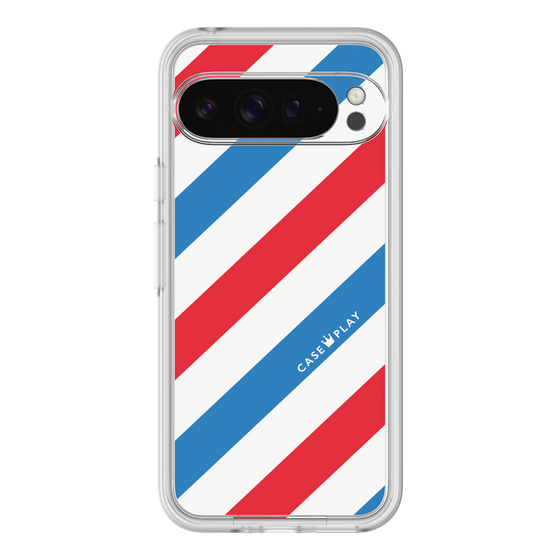 Premium Panel［ Big Stripe - Red × Blue ］