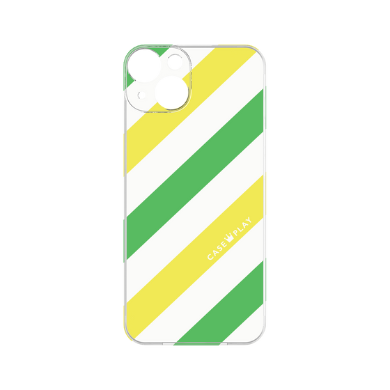 Premium Panel［ Big Stripe - Green × Yellow ］