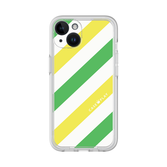 Premium Panel［ Big Stripe - Green × Yellow ］