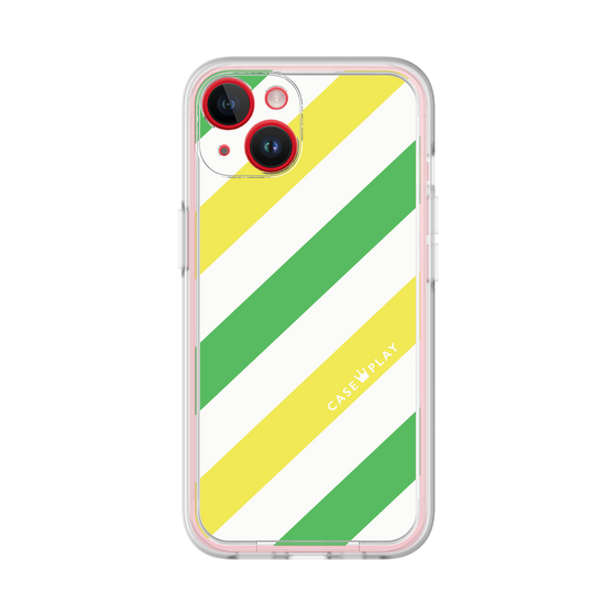Premium Panel［ Big Stripe - Green × Yellow ］