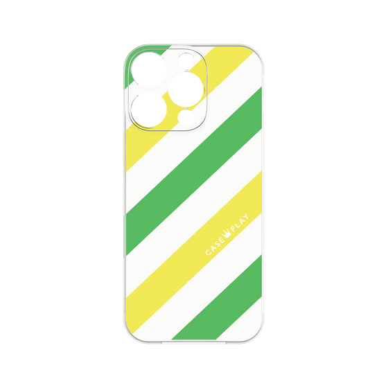 Premium Panel［ Big Stripe - Green × Yellow ］