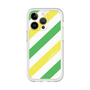 Premium Panel［ Big Stripe - Green × Yellow ］