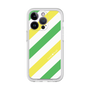 Premium Panel［ Big Stripe - Green × Yellow ］