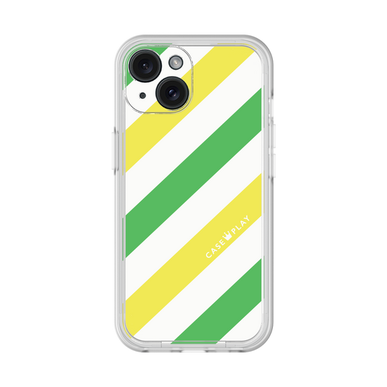 Premium Panel［ Big Stripe - Green × Yellow ］