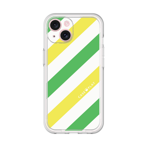 Premium Panel［ Big Stripe - Green × Yellow ］