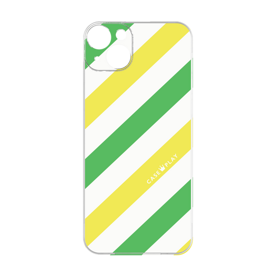 Premium Panel［ Big Stripe - Green × Yellow ］