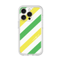 Premium Panel［ Big Stripe - Green × Yellow ］