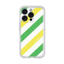 Premium Panel［ Big Stripe - Green × Yellow ］