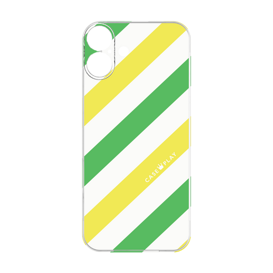 Premium Panel［ Big Stripe - Green × Yellow ］