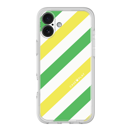Premium Panel［ Big Stripe - Green × Yellow ］