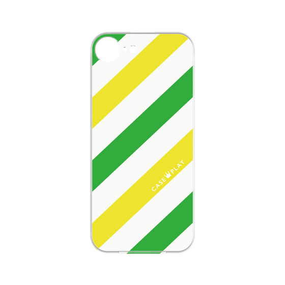 Premium Panel［ Big Stripe - Green × Yellow ］