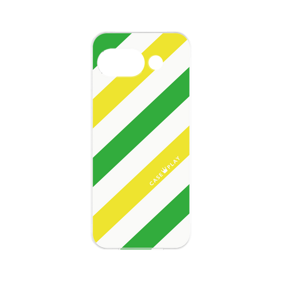 Premium Panel［ Big Stripe - Green × Yellow ］
