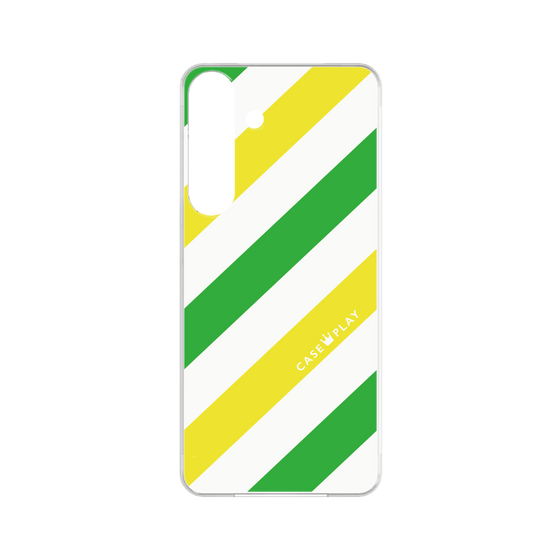 Premium Panel［ Big Stripe - Green × Yellow ］