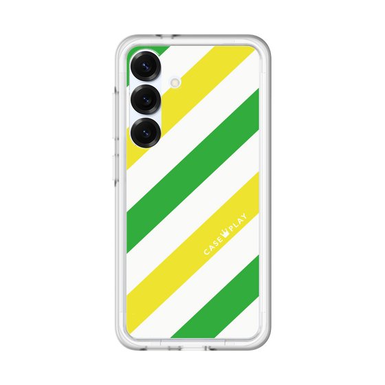 Premium Panel［ Big Stripe - Green × Yellow ］