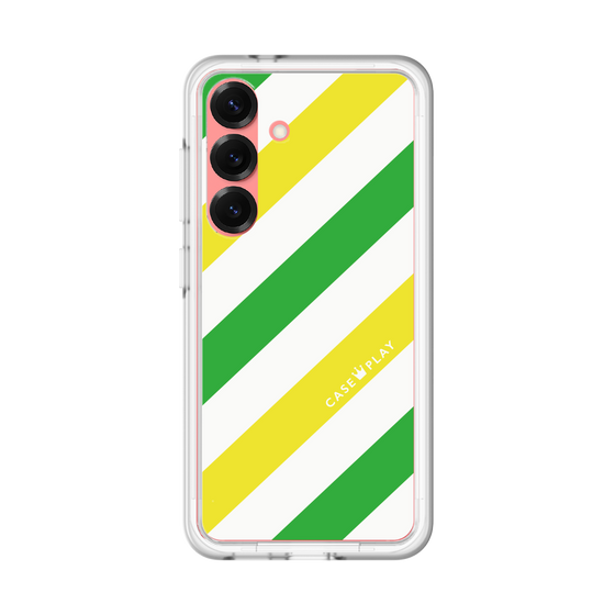 Premium Panel［ Big Stripe - Green × Yellow ］