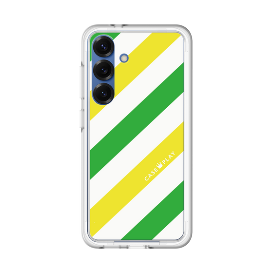 Premium Panel［ Big Stripe - Green × Yellow ］
