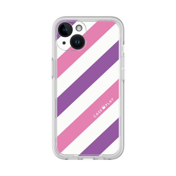 Premium Panel［ Big Stripe - Purple × Pink ］
