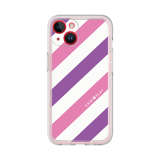 Premium Panel［ Big Stripe - Purple × Pink ］