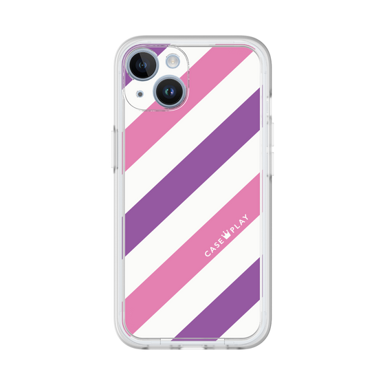 Premium Panel［ Big Stripe - Purple × Pink ］