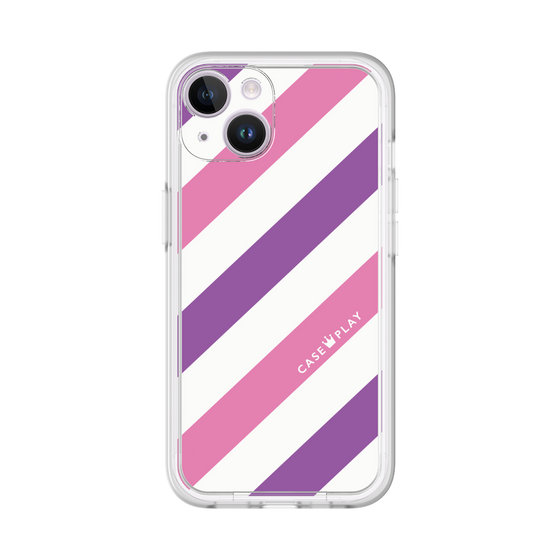 Premium Panel［ Big Stripe - Purple × Pink ］