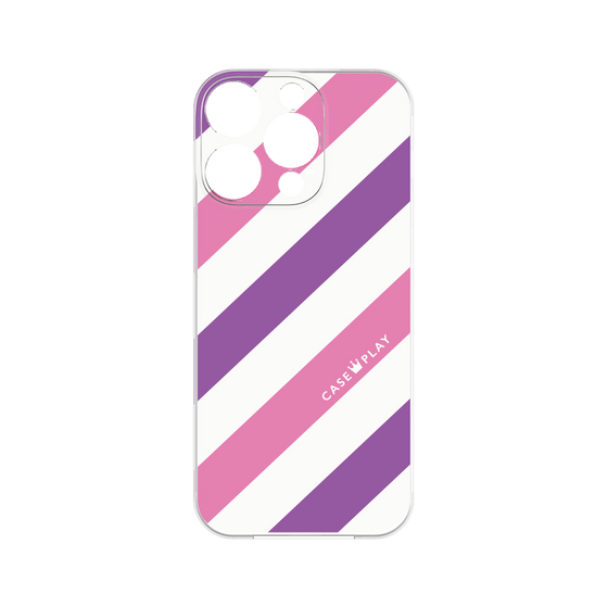 Premium Panel［ Big Stripe - Purple × Pink ］