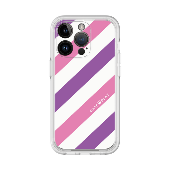 Premium Panel［ Big Stripe - Purple × Pink ］