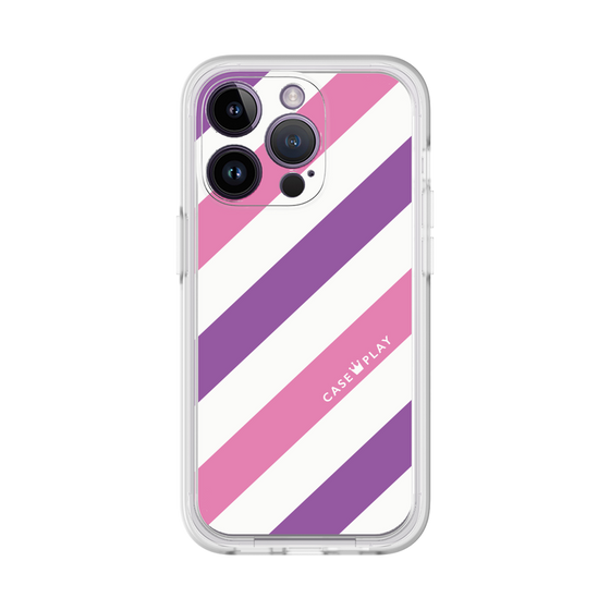 Premium Panel［ Big Stripe - Purple × Pink ］