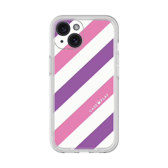Premium Panel［ Big Stripe - Purple × Pink ］