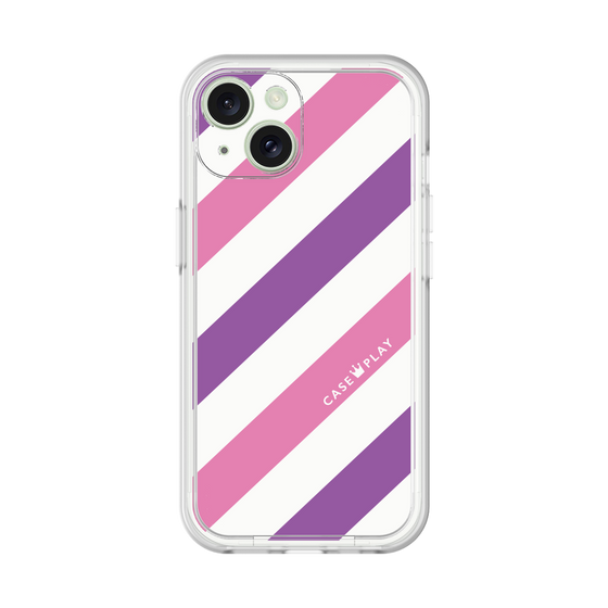 Premium Panel［ Big Stripe - Purple × Pink ］