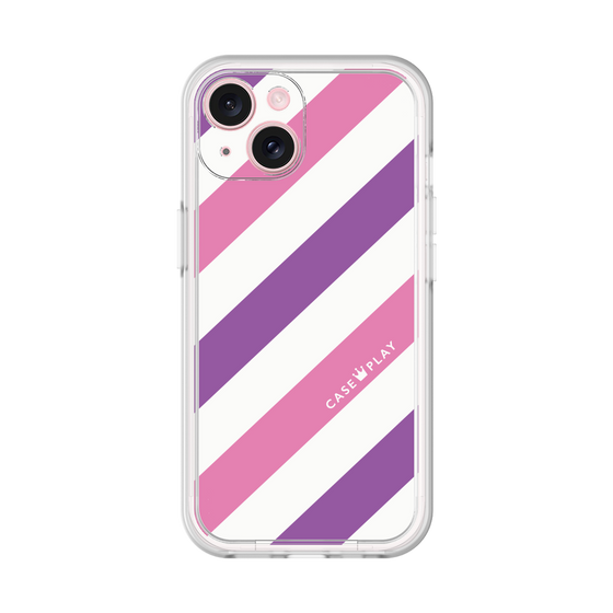 Premium Panel［ Big Stripe - Purple × Pink ］