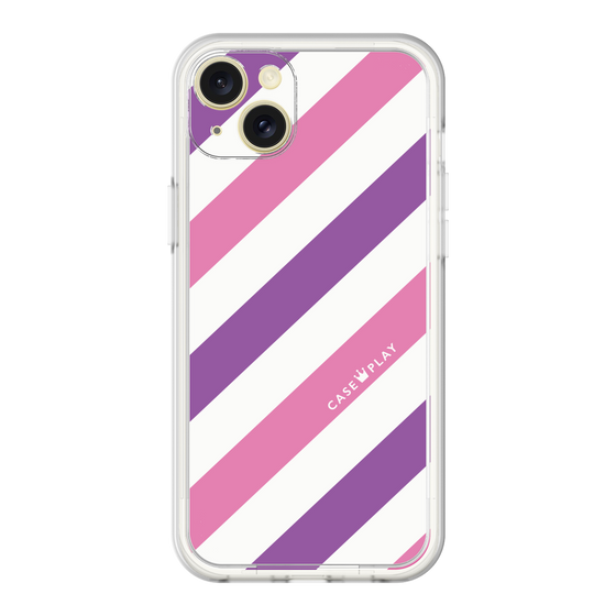 Premium Panel［ Big Stripe - Purple × Pink ］