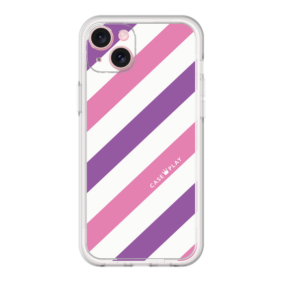 Premium Panel［ Big Stripe - Purple × Pink ］
